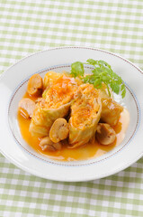 油あげロールキャベツ