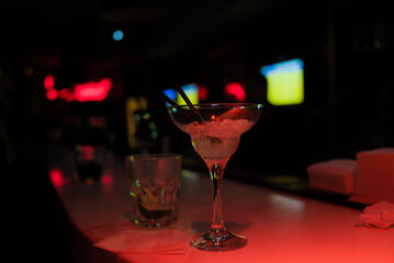 cocktail in the bar