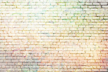 Fototapeta na wymiar Gray brick wall background