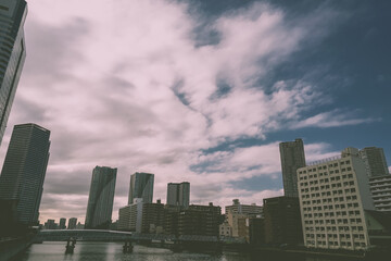 Fototapeta premium 東京の高層マンション群のイメージ