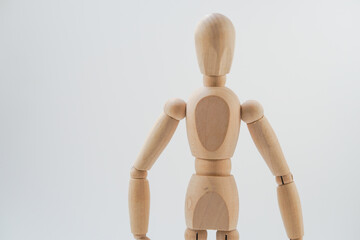 木製の人形のイメージ