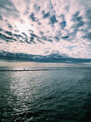 Fototapeta premium Mare di Ostia (Roma)