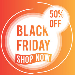 black friday sales banner background.banner design template
