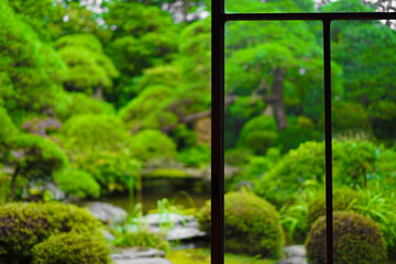 Fototapeta na wymiar 日本家屋の縁側