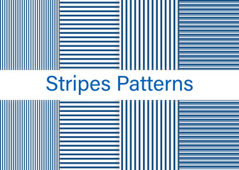 Stripes blue pattern. Trendy colors background.