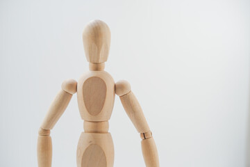 木製の人形のイメージ