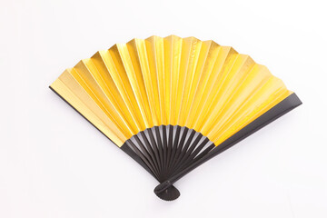 金色の扇子