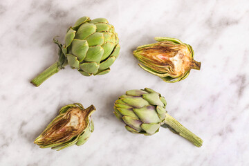 Obraz premium Fresh artichoke