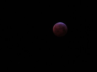 Lunar eclipse 2019 - the blood moon