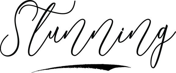 Stunning Typography Black Color Text On White Background