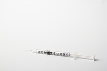 COVID-19 research and treatment syringe