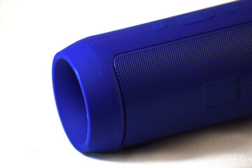 portable audio column on a white background