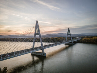 bridge over the river