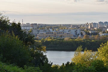 Obraz premium Nizhny Novgorod. View across the river
