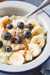 Milk rice porridge
