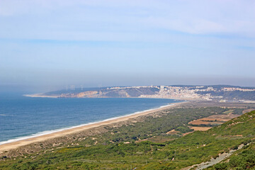 Salgado Beach and coast of Portugal	