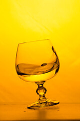 glass of brandy