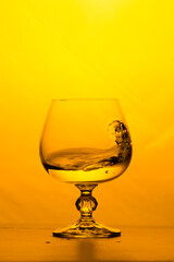 glass of brandy