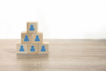Obraz premium Business team building , Human Resource Management and Recruitment concept