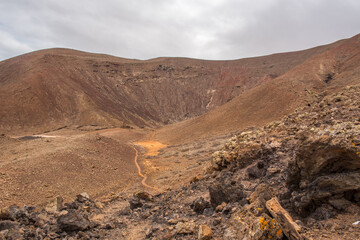 Trial on the Fuerteventura Nature Trail GR 131 from Corralejo to Morro Jable in summer 2020
