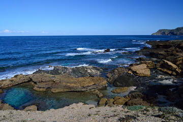 Fototapeta na wymiar La costa di Porto Palmas