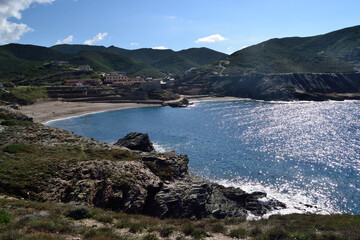 La spiaggia dell'Argentiera