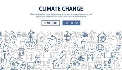 Climate Change Banner Design
