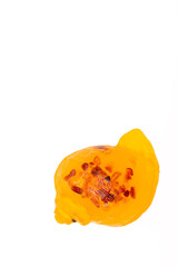 Soap with amber from soap