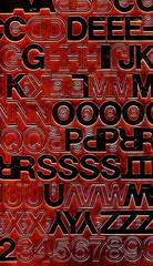 Relief colour letters © TK_Office