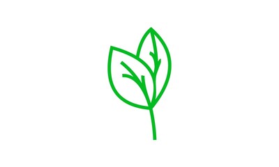 logo vector leaf