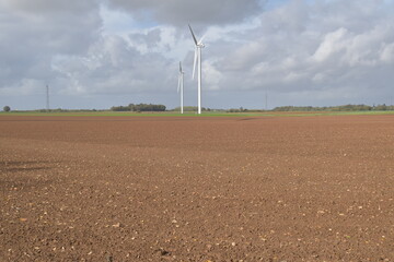 wind turbines farm