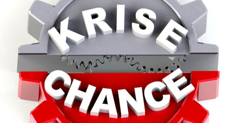 Zahnrad Krise Chance