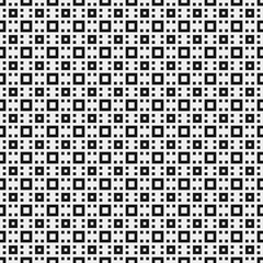Fototapeta premium Abstract Cross Pattern Dots Logo generative computational art illustration