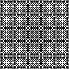 Abstract Cross Pattern Dots Logo generative computational art illustration