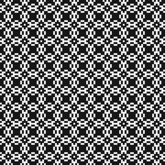 Abstract Cross Pattern Dots Logo generative computational art illustration