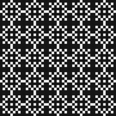 Abstract Cross Pattern Dots Logo generative computational art illustration