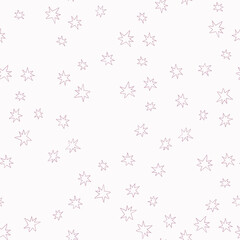 Seamless pattern with stars on a white background. Fabric,, textile design.