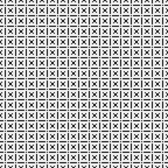 Abstract Cross Pattern Dots Logo generative computational art illustration