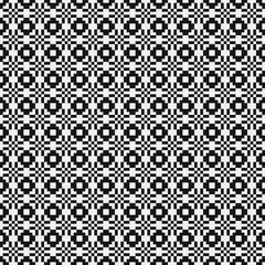 Abstract Cross Pattern Dots Logo generative computational art illustration