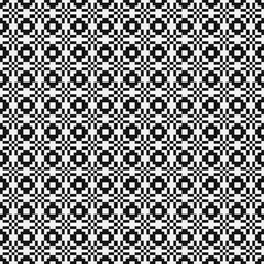 Abstract Cross Pattern Dots Logo generative computational art illustration