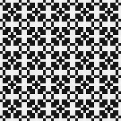 Fototapeta premium Abstract Cross Pattern Dots Logo generative computational art illustration