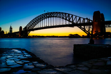 Fototapeta na wymiar Sydney Harbour Bridge Australien