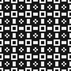 Abstract Cross Pattern Dots Logo generative computational art illustration
