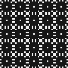 Abstract Cross Pattern Dots Logo generative computational art illustration