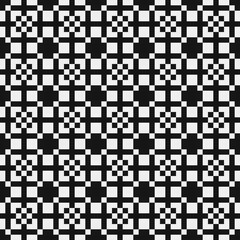 Abstract Cross Pattern Dots Logo generative computational art illustration