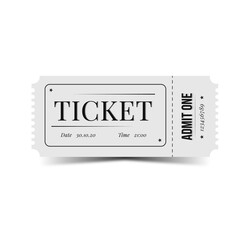 Simple ticket grey