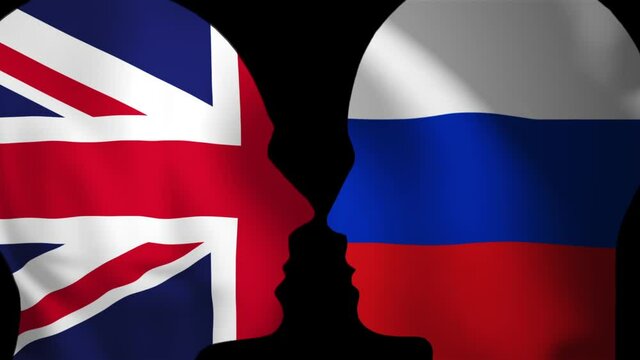 England (Great Britain) And Russia: Diplomacy, Communications And Other Relation. Politics Concept