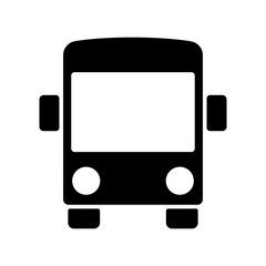 bus, vehicle, transport icon vector illustration