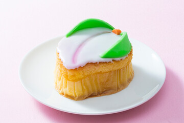 桃カステラ