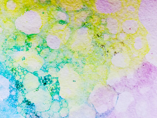 Elegant Old. Light Multicolor Poster. Multicolor